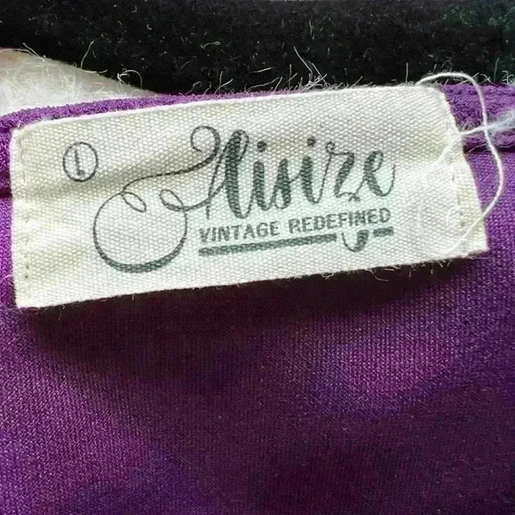 AISIZE Women's Pinup Vintage Ruffle Sleeves Cocktail Party Pencil Dress - Picture 6 of 6